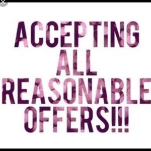 Like the item but not the price? Make me an offer!